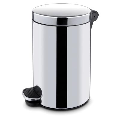 Kulatý pedálový odpadkový koš s vnitřním košem., HENDI, 20L, ⌀300x(H)440mm | 691335